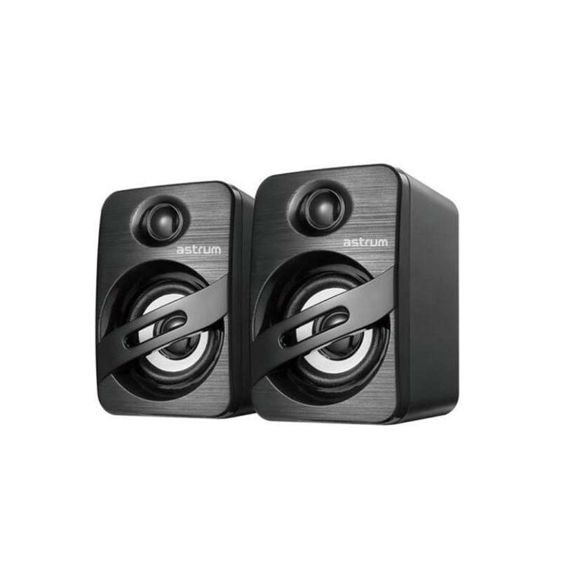 Astrum SU125 2.0 CH 2 x 3W RMS USB Multimedia Speakers