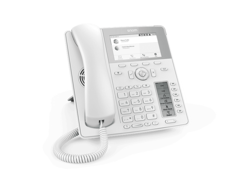 Snom D785W 12-line Desktop SIP Phone in White