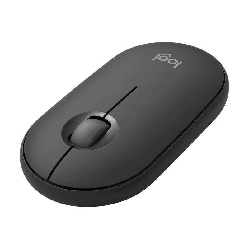 Logitech Pebble Mouse 2 M350S Ambidextrous Wireless Tonal Graphite Optical Mouse