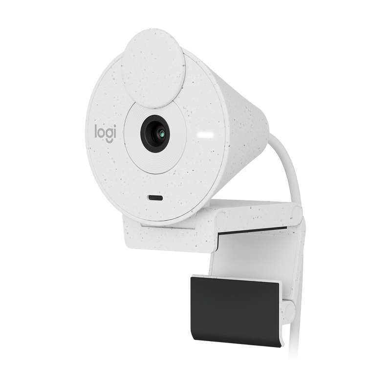 Logitech BRIO 300 Full HD 1080p USB Type-C Off White Webcam