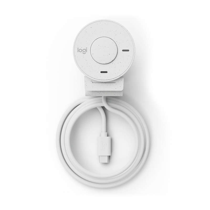 Logitech BRIO 300 Full HD 1080p USB Type-C Off White Webcam