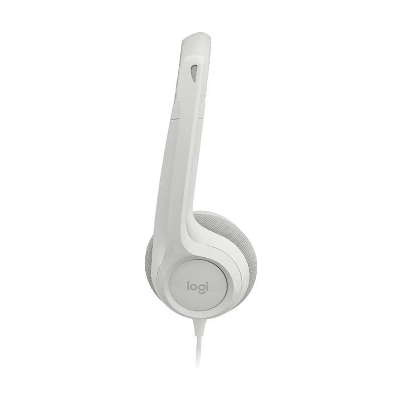 Logitech H390 USB Type-A Off-White Wired Calling Headset