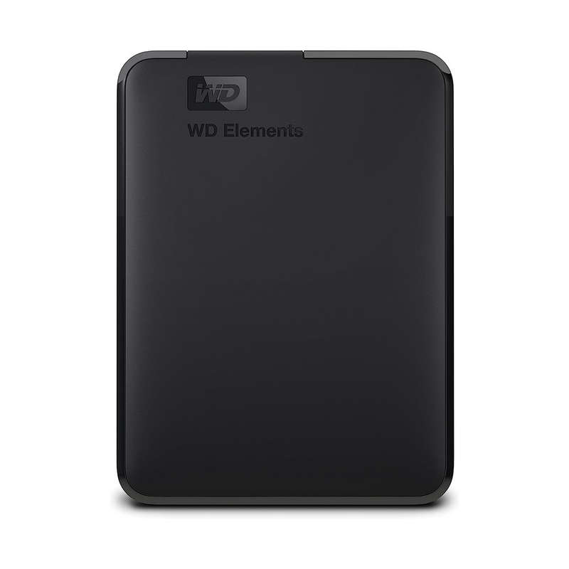 5TB Western Digital 2.5" Elements Portable USB 5Gbps Type-A External Hard Drive