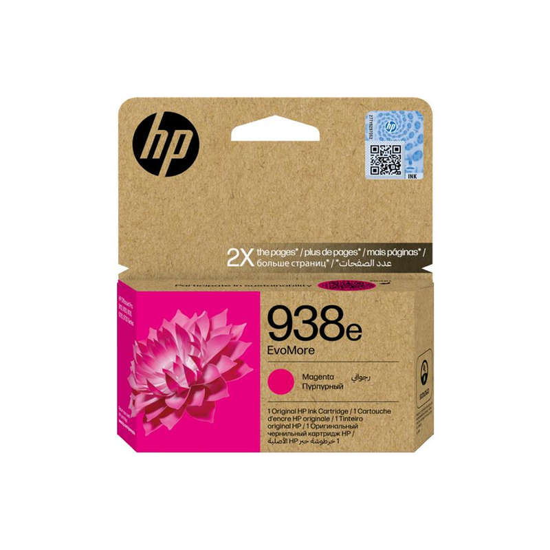 HP 938e EvoMore Magenta Ink Cartridge