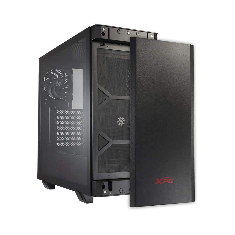 XPG Invader Tempered Glass Black SPCC Steel Mid-Tower Desktop Chassis