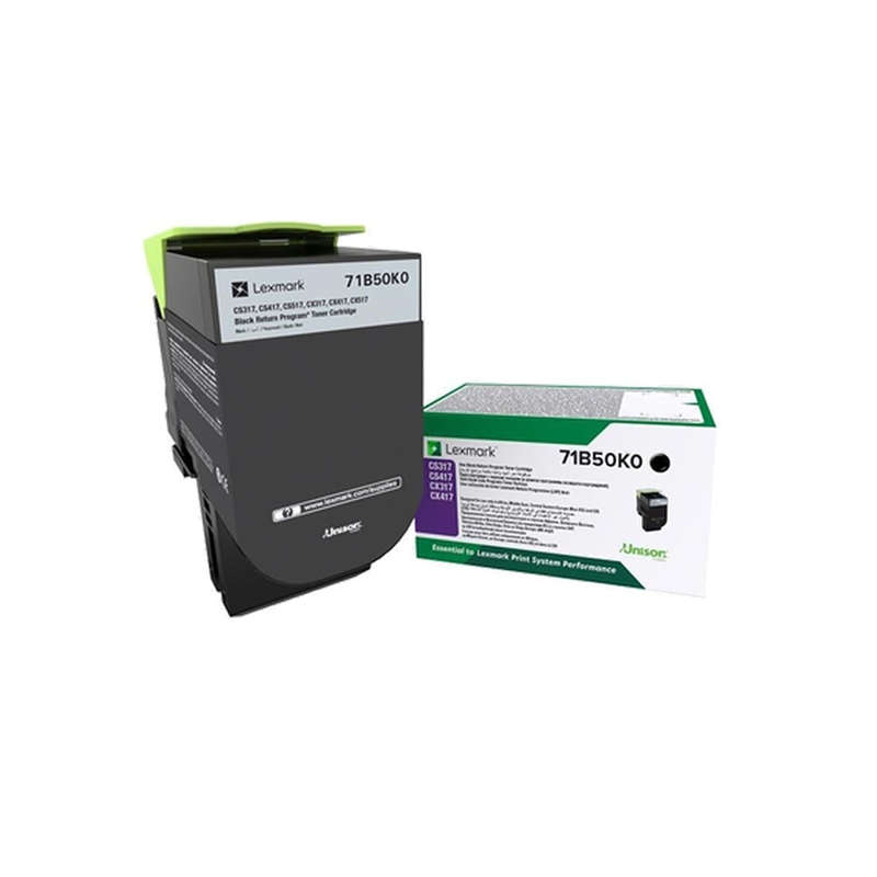 Lexmark 71B50K0 Black Toner Cartridge