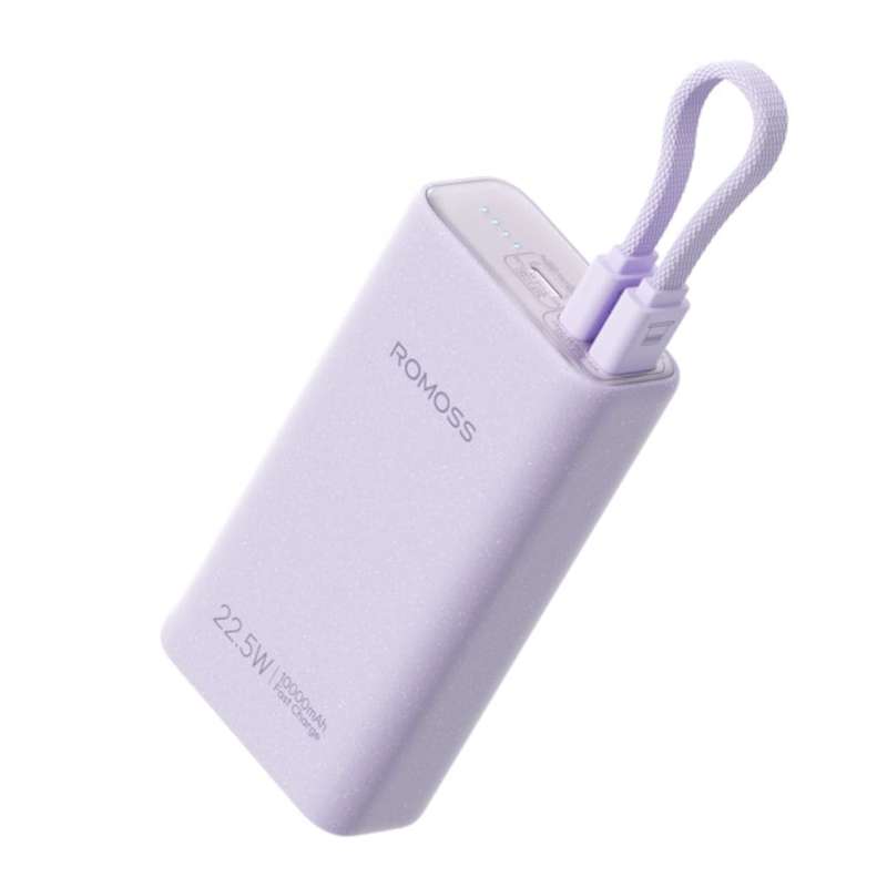 Romoss PHA10 10000mAh 22.5W Fast Charge Power Bank  Purple