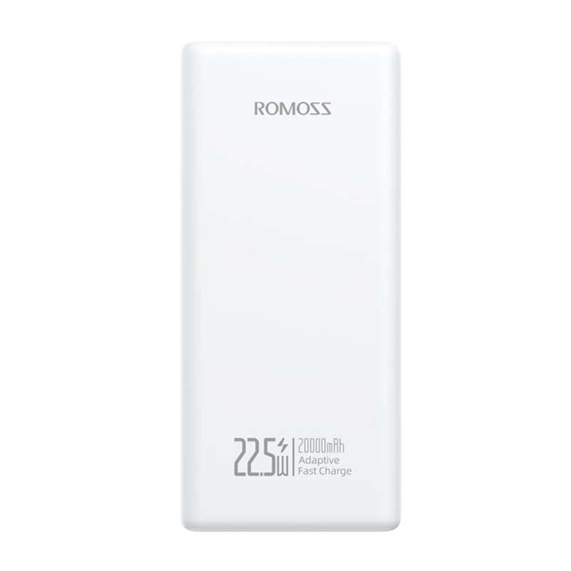Romoss PRC20 20000mAh 22.5W Fast Charge Power Bank  White