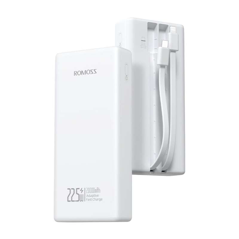Romoss PRC20 20000mAh 22.5W Fast Charge Power Bank  White
