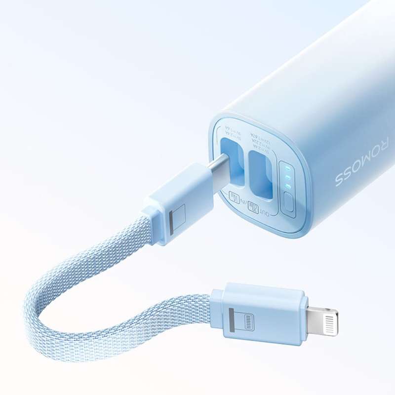 Romoss PSC05 5000mAh 20W Mini Power Bank  Blue