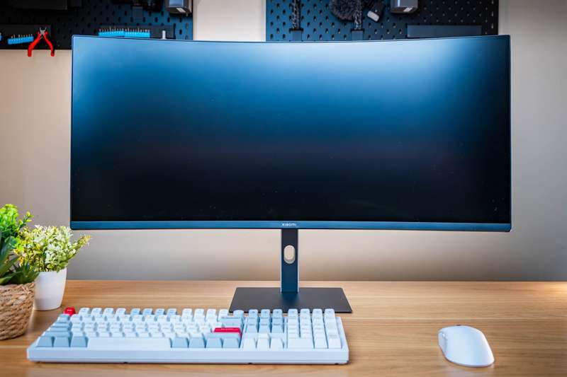 34" Xiaomi G34WQi 1440p UltraWide VA Curved Gaming Monitor