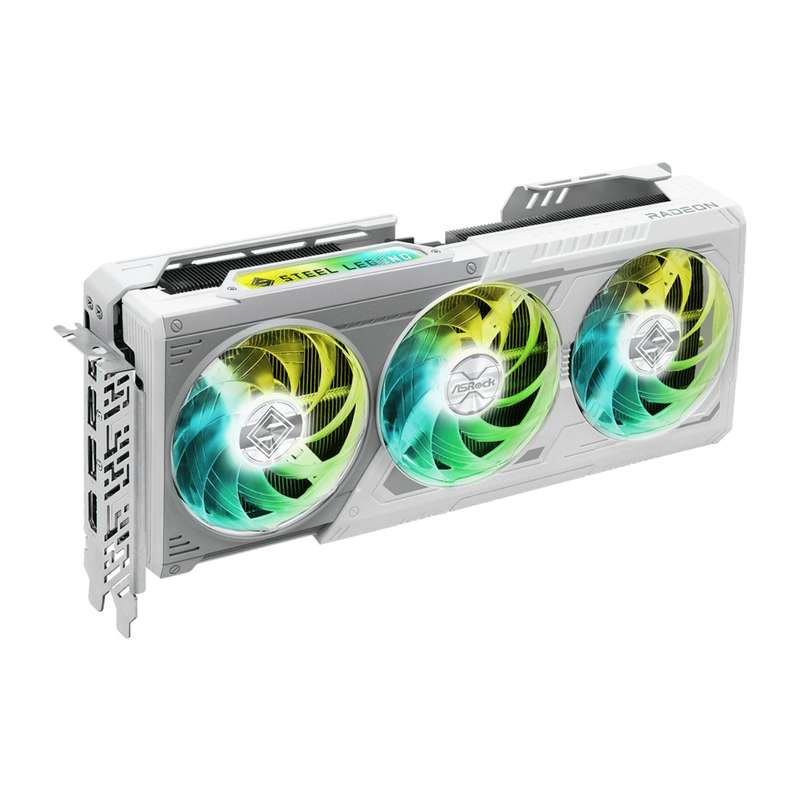16GB ASRock AMD Radeon RX 9070 XT Steel Legend Graphics Card