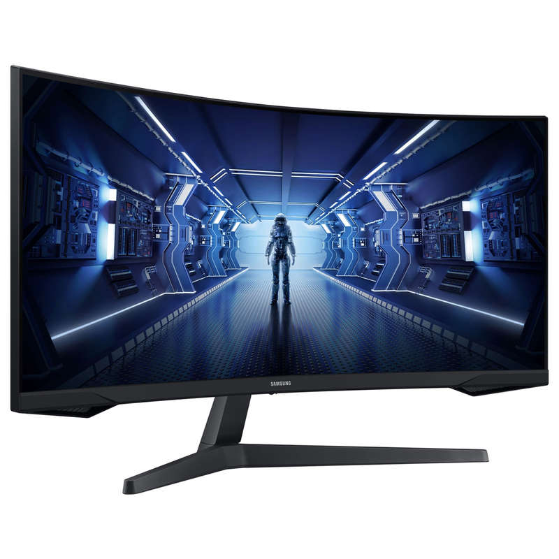34" Samsung Odyssey G55T UWQHD Curved Gaming Monitor