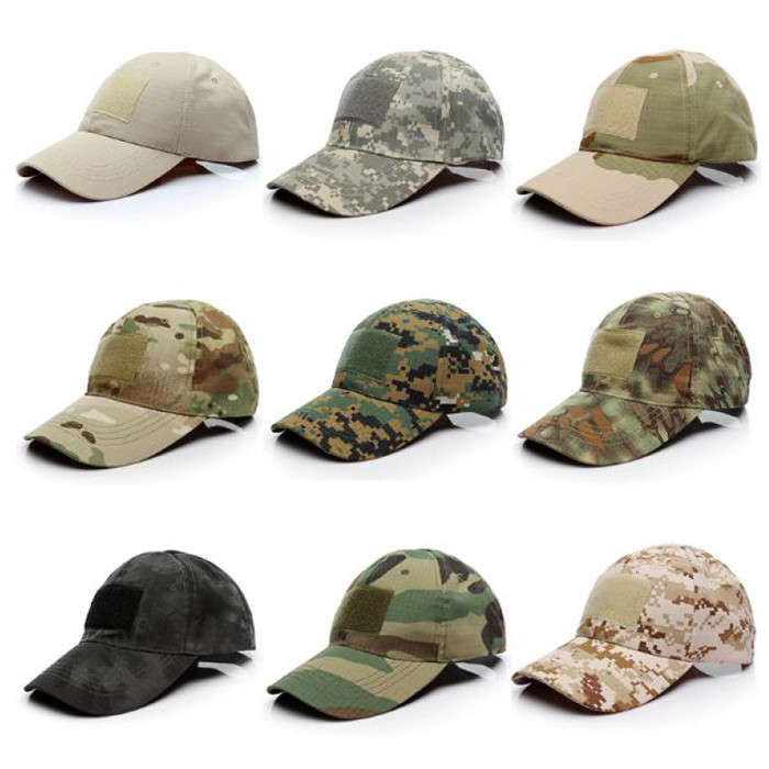TacSpec Tactical Cap with Velcro - Various Tan