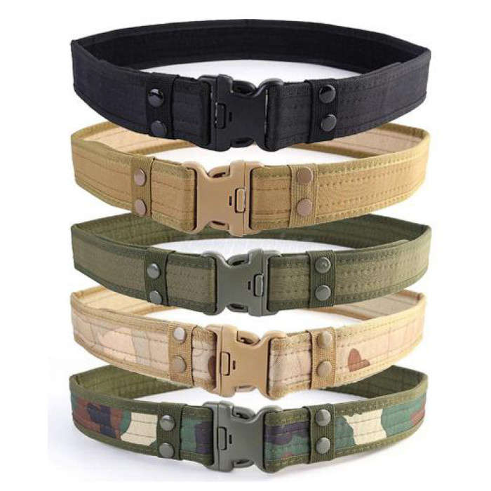TacSpec Tactical Belt with Keepers - Various OD