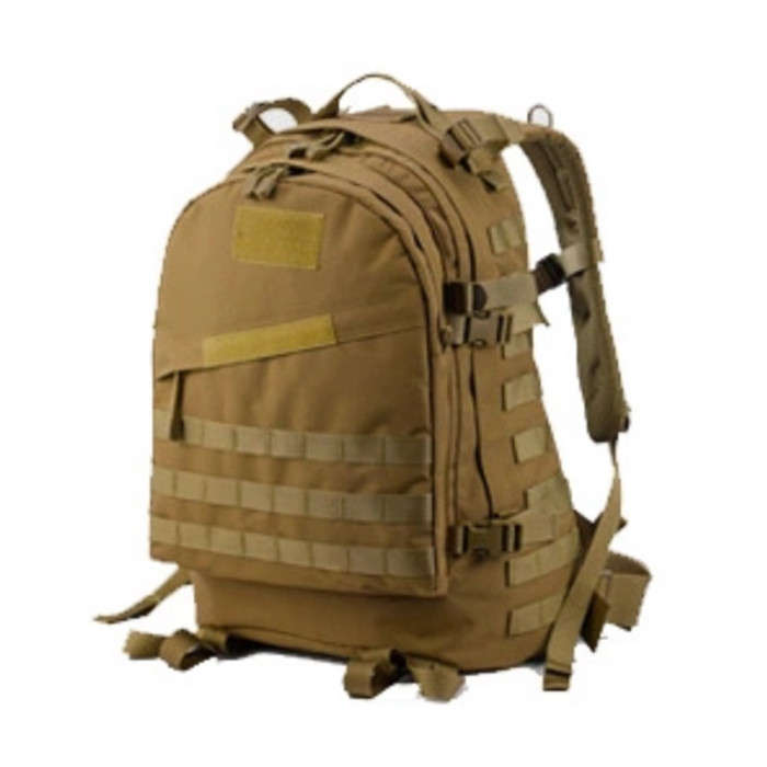 TacSpec 45L Medium MOLLE Pack with Mesh Backing - Various Tan