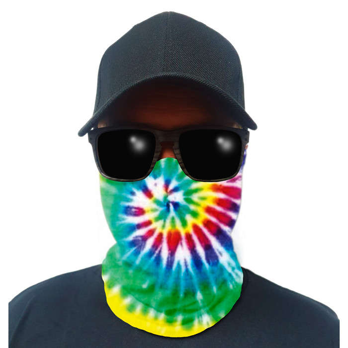 Multi-Use Tubular Bandana/Gator Face Shield - Rave