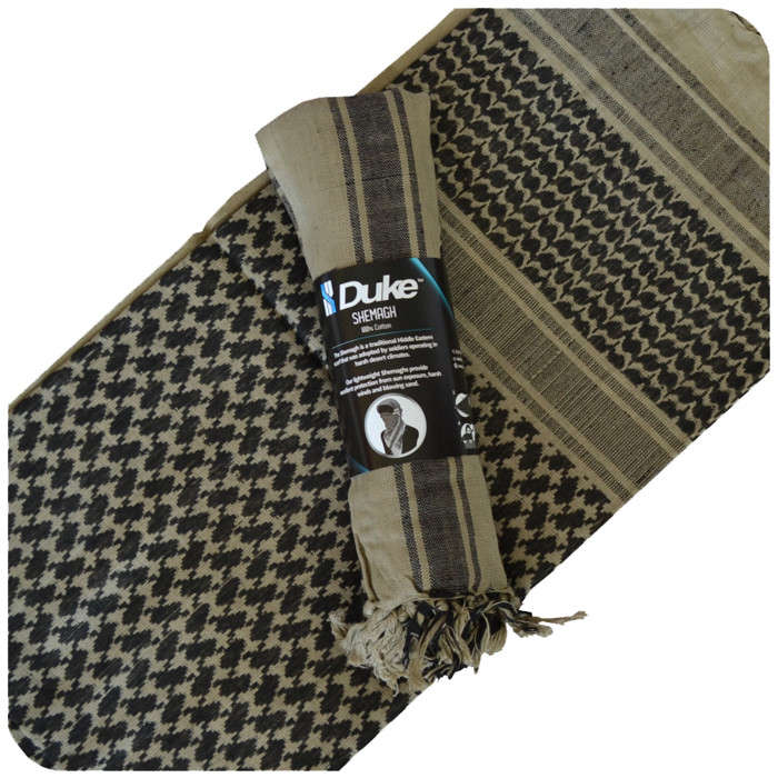 Basic Cotton Shemagh - Various Beige/Tan