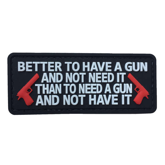 TacSpec "Better to Have" PVC Velcro Patch