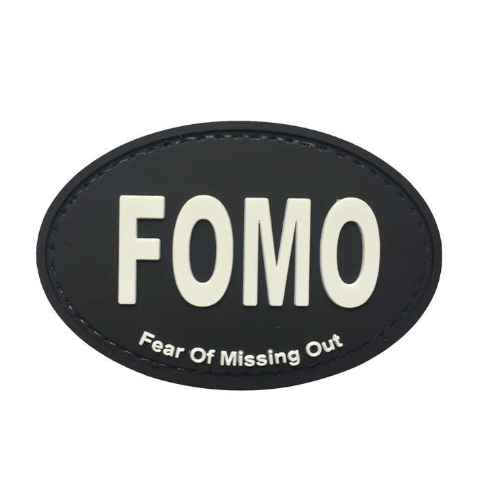 TacSpec "FOMO" PVC Velcro Patch