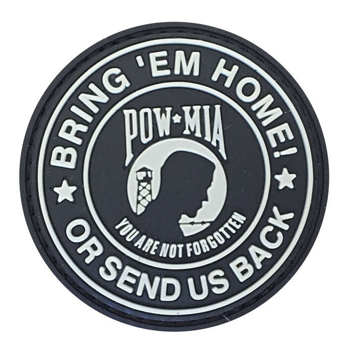 TacSpec "POW - MIA" PVC Velcro Patch