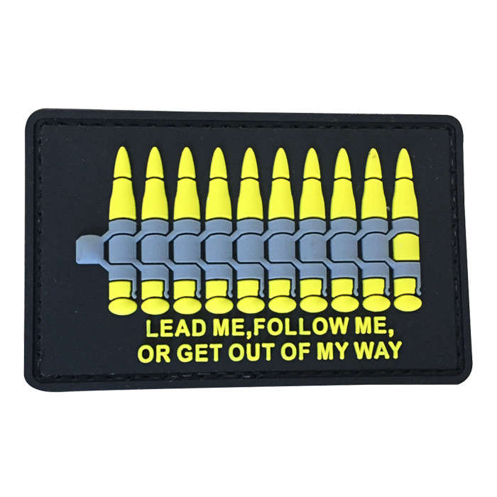 TacSpec "Lead Me, Follow Me, Or Get Out My Way " PVC Velcro Patch