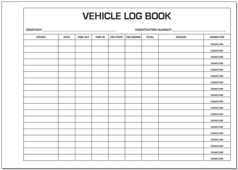 Vehicle Log Book
