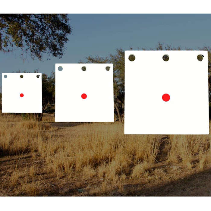 AR500 Steel Gong Target - Square - Various 100mm x 100mm x 10mm