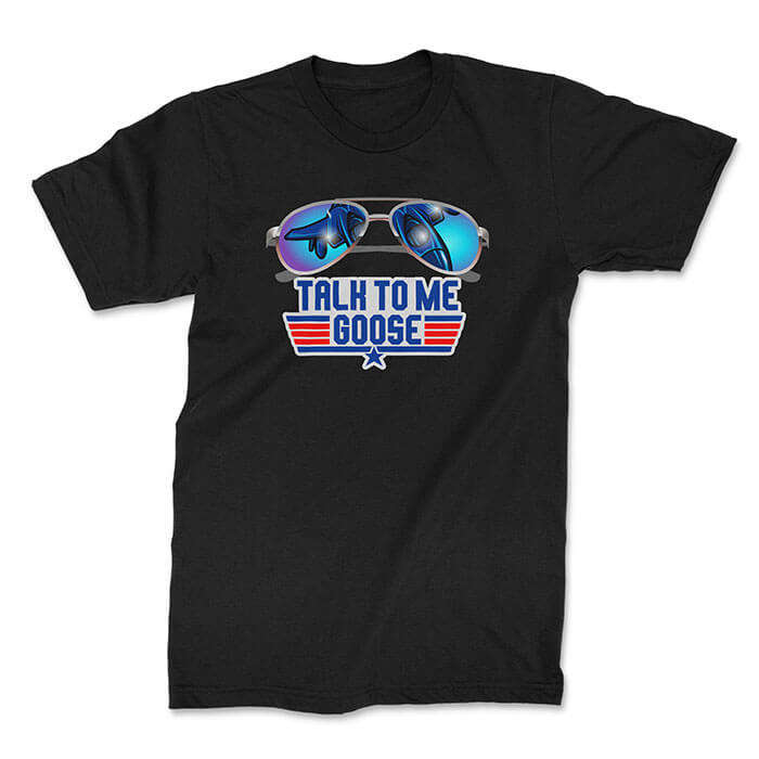 TON "Talk to Me Goose" Unisex Premium T-Shirt - Black 4XL