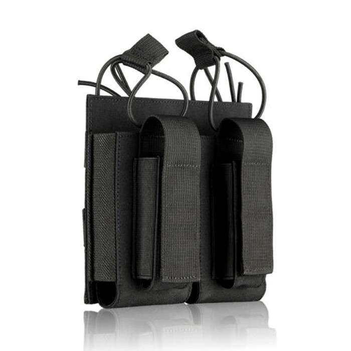 Tacbull MOLLE Quadruple Magazine Pouch (2 Rifle Mags & 2 Pistol Mags)