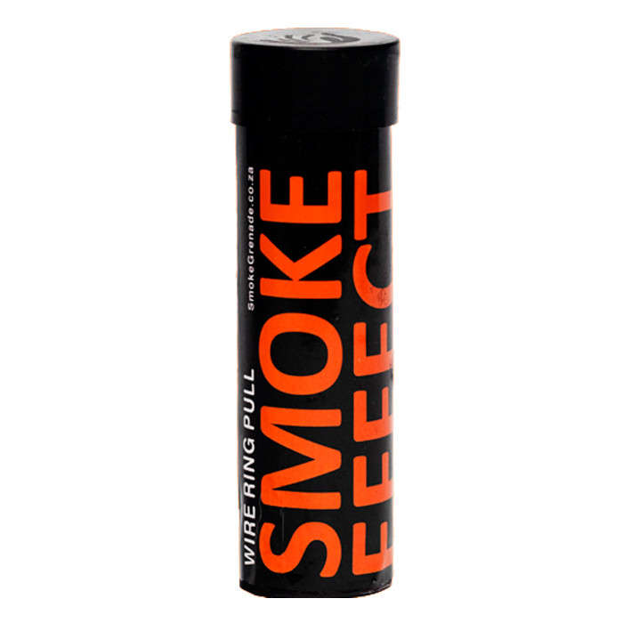 Smoke Effect Wire Pull Smoke Grenade - Orange