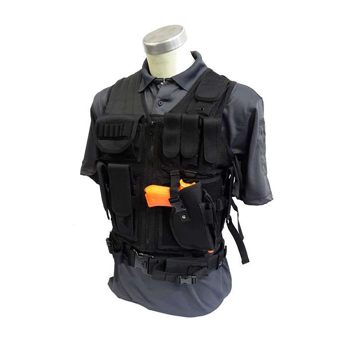 First Response Tactical Vest (No Armour) Black S/2XL