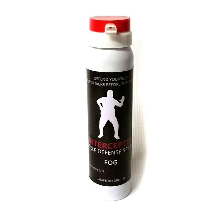 Interceptor 110ml/60g Pepper Spray - Fog (Std Cap)