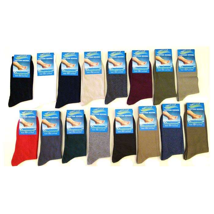 Bioguard Director Formal Step Out Cotton Socks - Various Tan