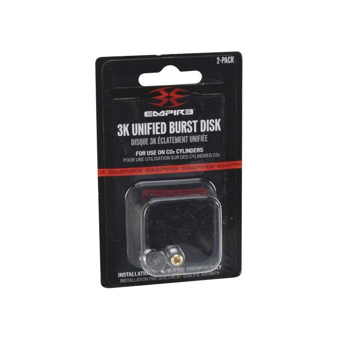 Empire 3K CO2 Bottle Burst Disc 2 Pack