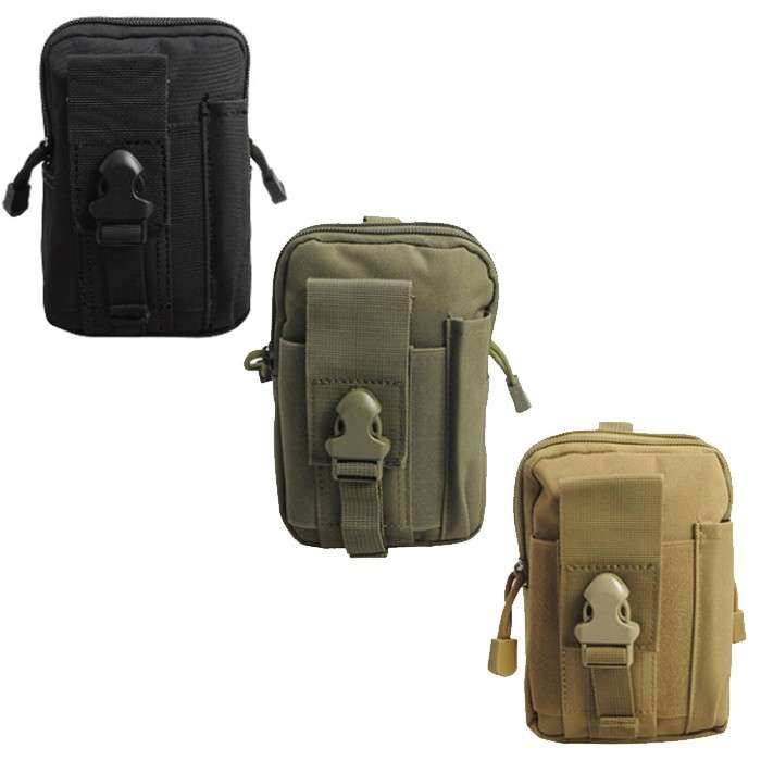 EDC/Utility MOLLE Phone Pouch - Various Black