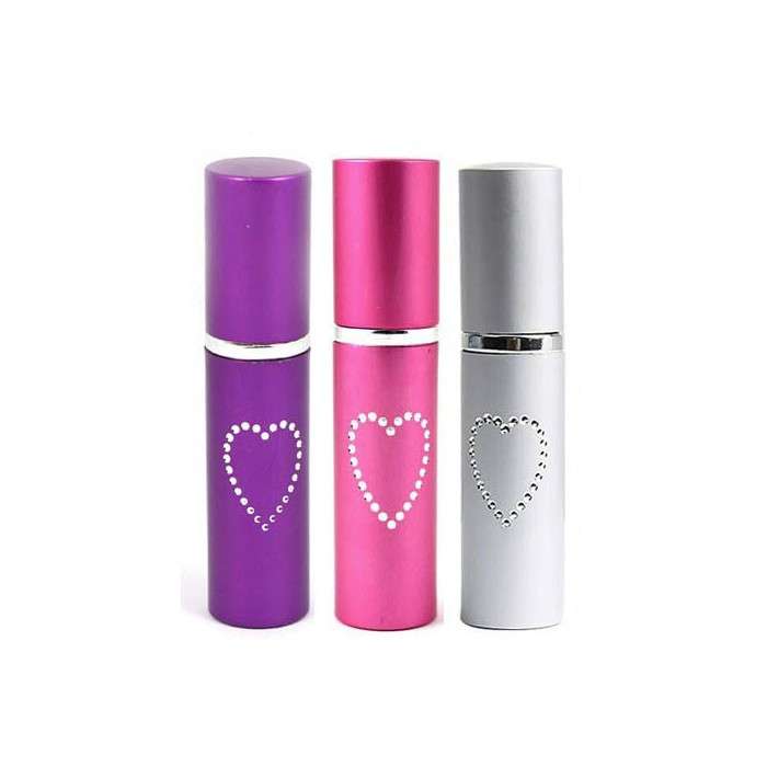 Lipstick Style Pepper Spray - Various Colours Purple