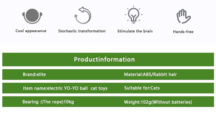 Retractable Cat Bobble