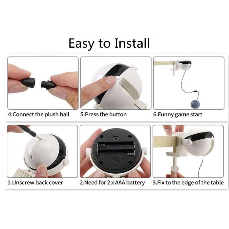 Retractable Cat Bobble
