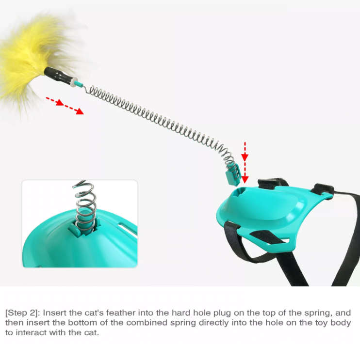Feathery Foot Twitcher