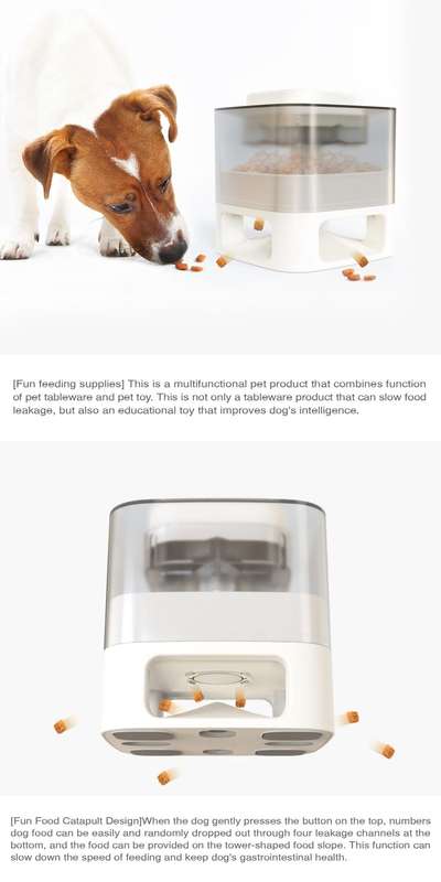Press the Button Doggie Treat Dispenser