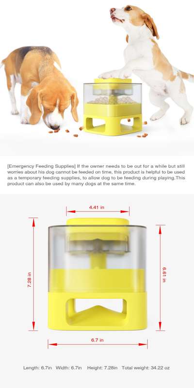 Press the Button Doggie Treat Dispenser