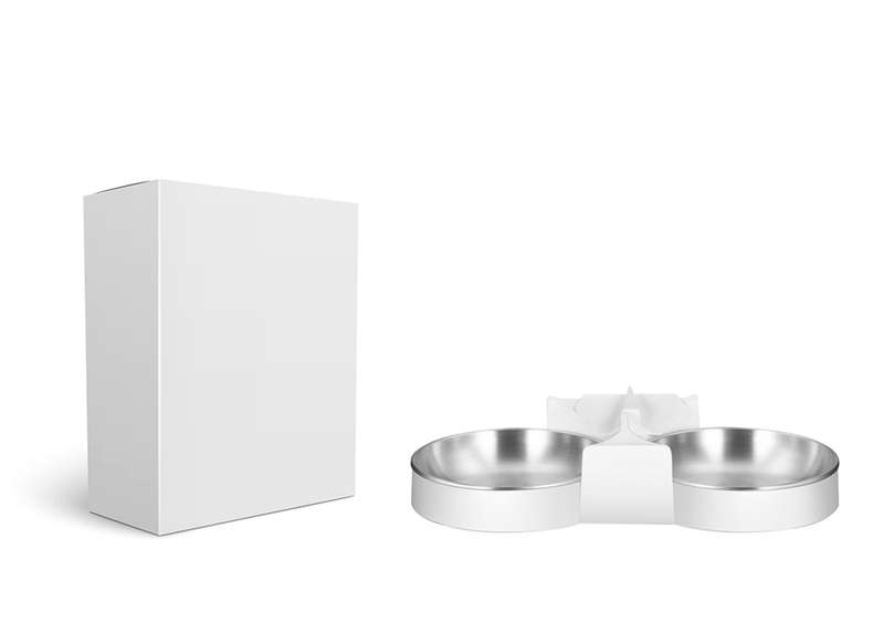 Classic Connected Feeder Dual Bowls