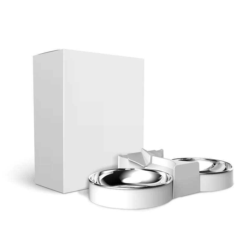 Classic Connected Feeder Dual Bowls