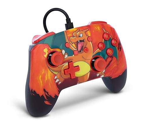 PowerA Enhanced Wired Nintendo Switch Controller - Charizard Vortex