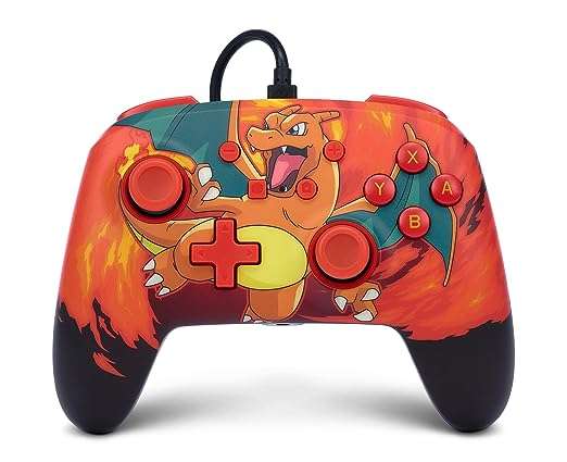 PowerA Enhanced Wired Nintendo Switch Controller - Charizard Vortex
