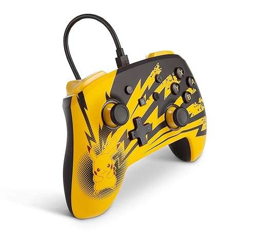 PowerA Enhanced Wired Nintendo Switch Controller - Pikachu Lightning