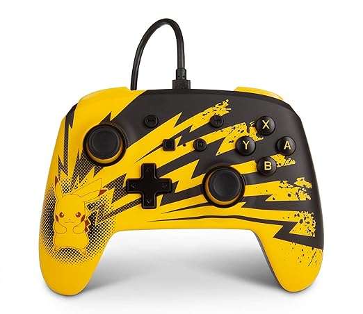 PowerA Enhanced Wired Nintendo Switch Controller - Pikachu Lightning