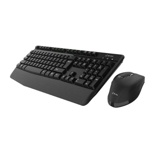 WINX DO Essential Wireless Keyboard and Mouse Combo - Black