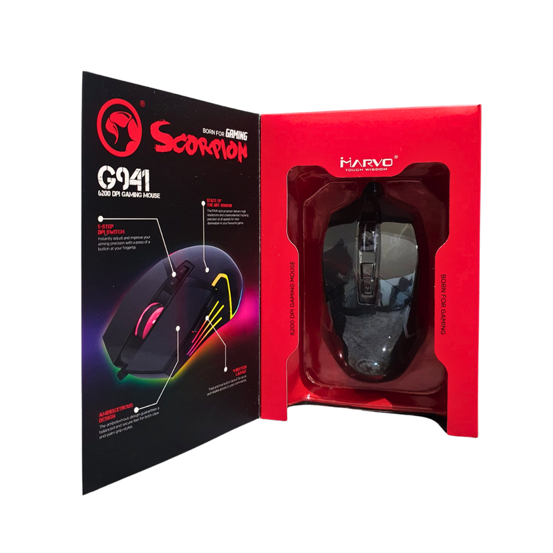 Marvo KG917 keyboard + G941 mouse combo (open boxes)